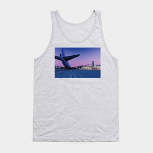 Hiroshi Nagai Airport - Plane Runway Tank Top